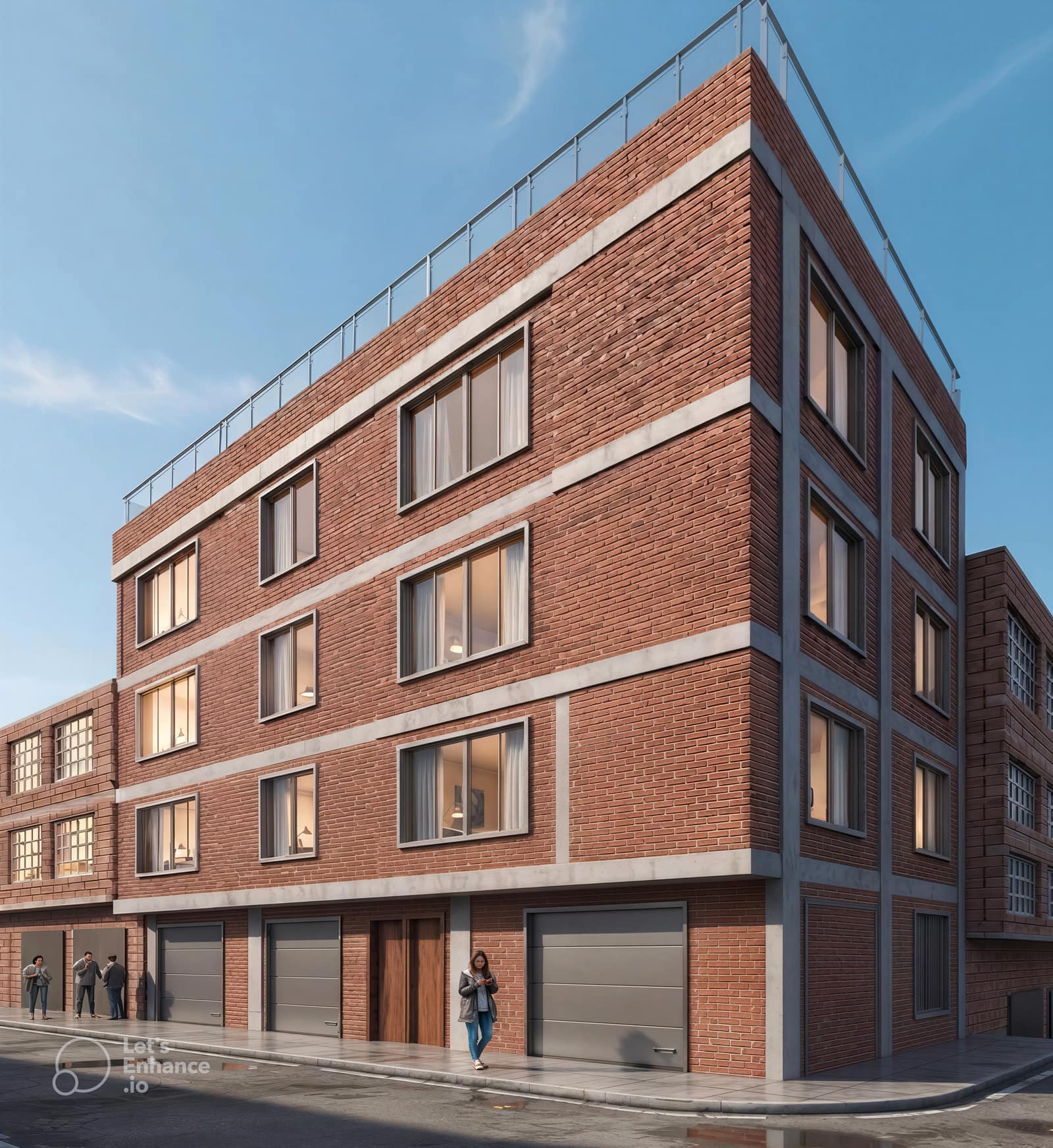 Fachada del proyecto Altos de Verona