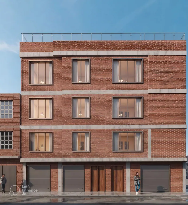 Fachada del proyecto Altos de Verona